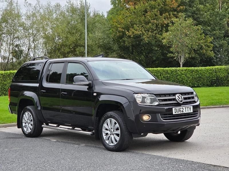 Black Used 2012 VW Amarok Highline Pickup | £11,945 (Fair price) - Image 1/4