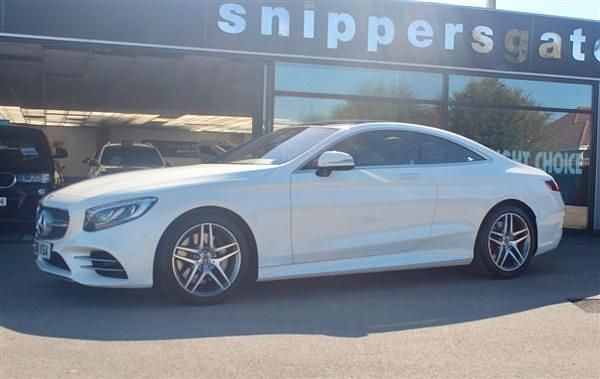 White Used 2018 Mercedes 560 AMG Line Premium Coupe | £40,990 - Image 1/1