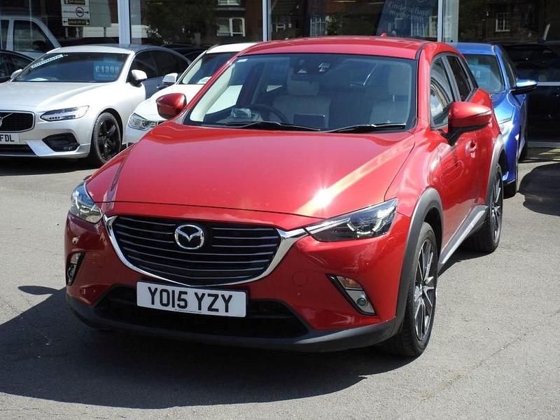 Red Used 2015 Mazda CX-3 Inclusive SUV | £8,985 (Fair price) - Image 1/4