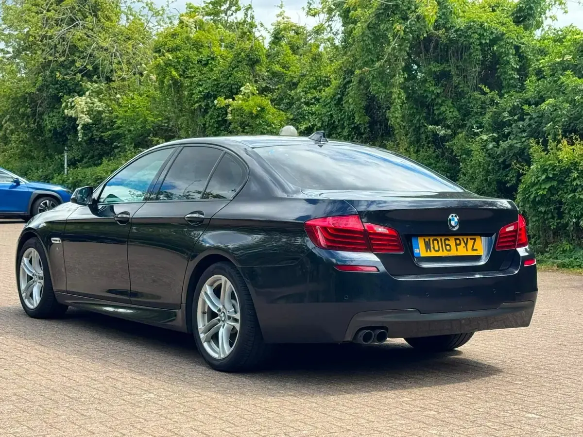 Used BMW 520 M Sport 2016 Black Sedan