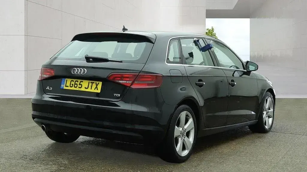 Used Audi A3 Sport 110 HP (80 kW) 2015 Black Hatchback