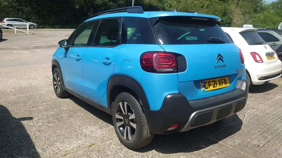 Used Citroën C3 Aircross PureTech 108 HP (79 kW) 2021 Blue SUV