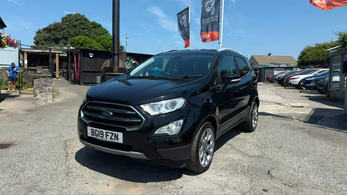 Used Ford Ecosport Titanium 125 HP (91 kW) 2019 Black SUV