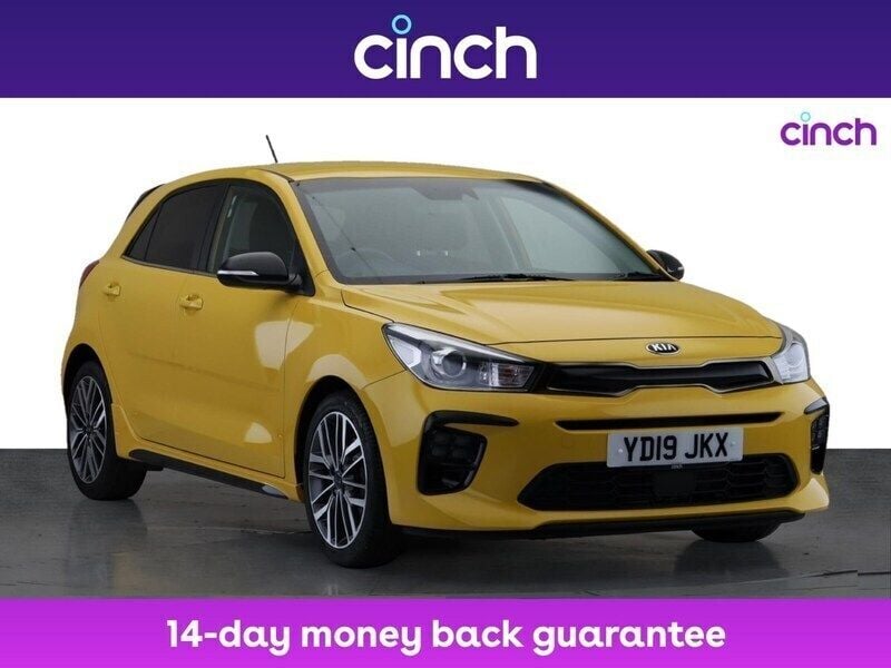 Yellow Used 2019 Kia Rio GT-Line Hatchback | £13,349 (Fair price) - Image 1/3