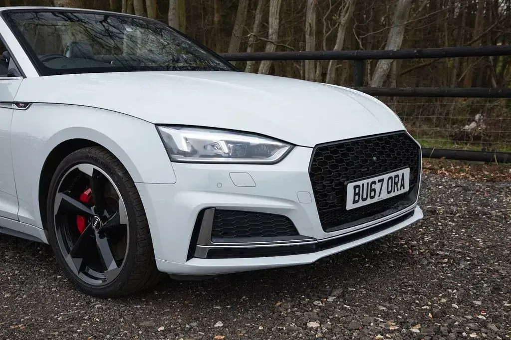 Used Audi A5 Cabriolet Design 272 HP (200 kW) 2017 White Cabriolet