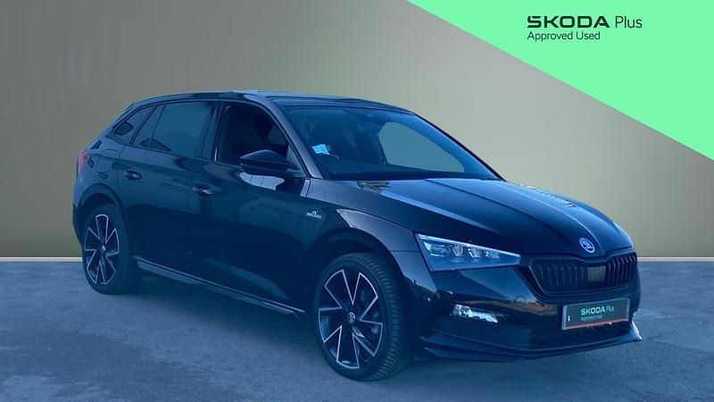 Used Skoda Scala Monte Carlo 150 HP (110 kW) 2022 Black Hatchback