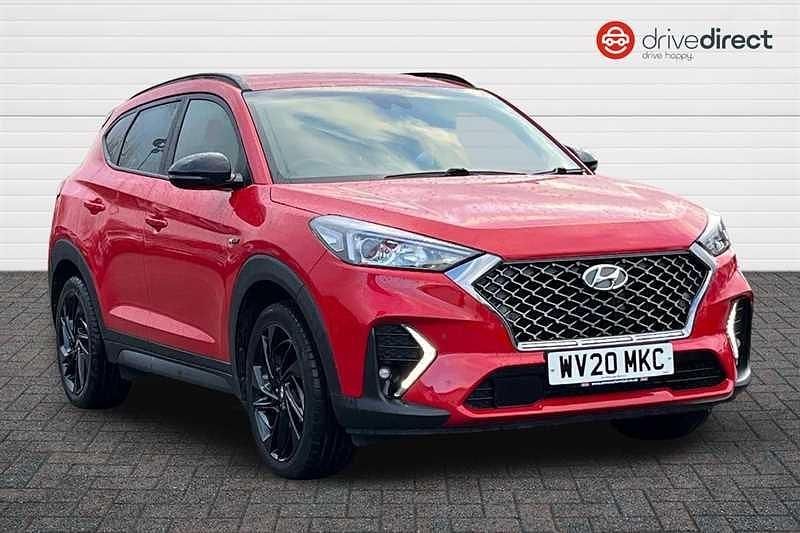 Used Hyundai Tucson N Line 2020 Red SUV