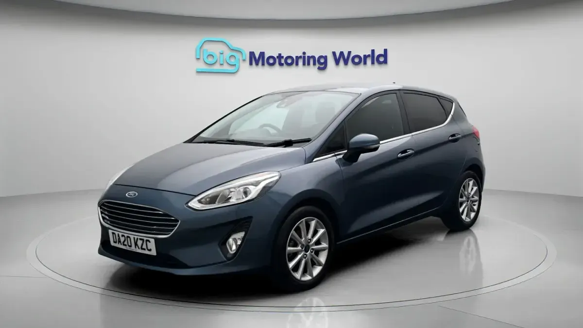 Used Ford Fiesta Titanium 95 HP (69 kW) 2020 Blue Hatchback