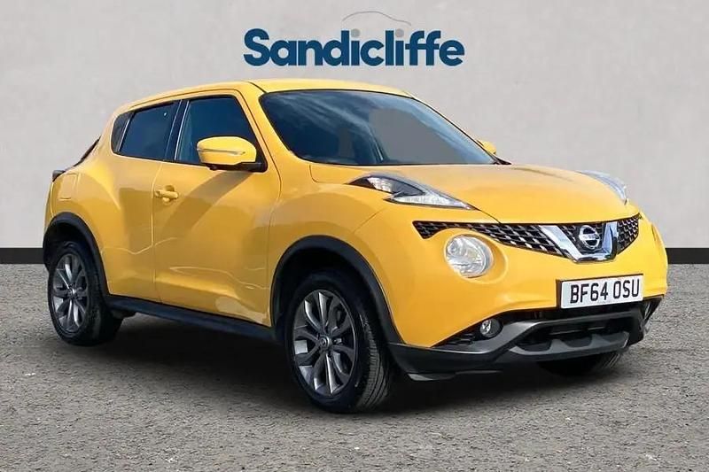 Yellow Used 2014 Nissan Juke Tekna SUV | £6,345 (Fair price) - Image 1/4