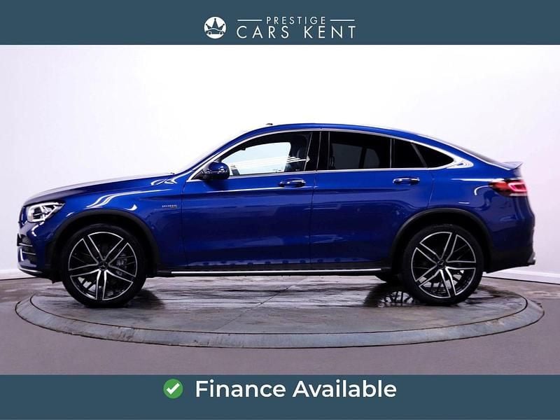 Used Mercedes GLC43 AMG Premium Plus 390 HP (286 kW) 2023 Blue Coupe