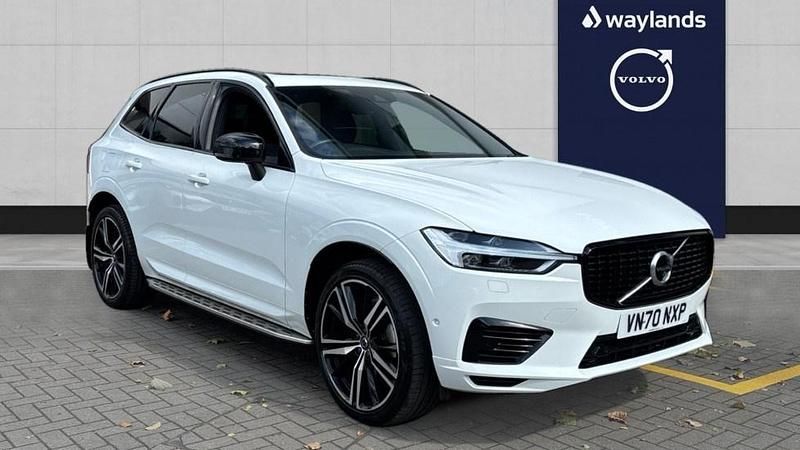 White Used 2020 Volvo XC60 R-Design SUV | £32,440 (A bit pricey) - Image 1/4