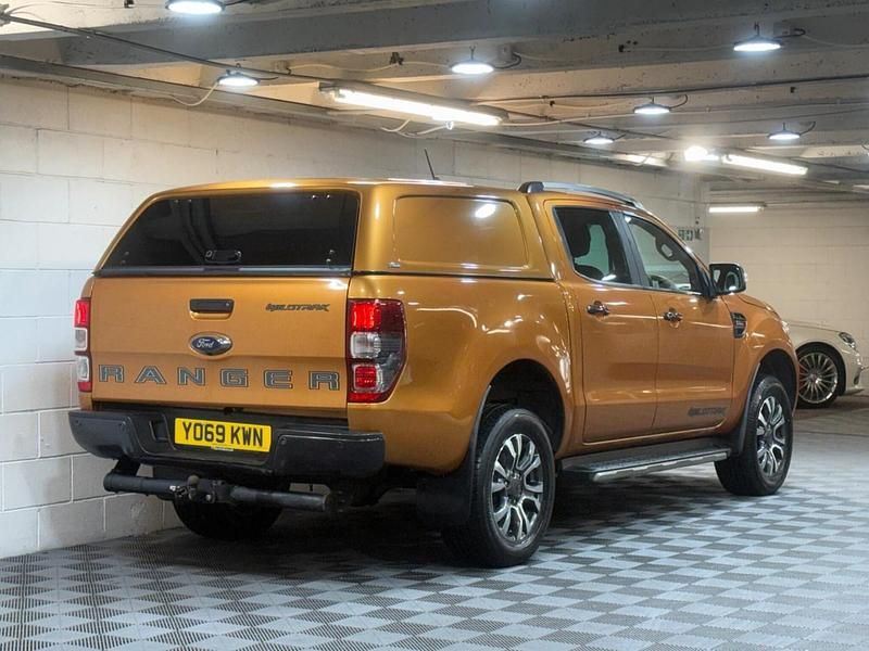 Begagnad Ford Ranger Wildtrack 2020 Orange Pickup