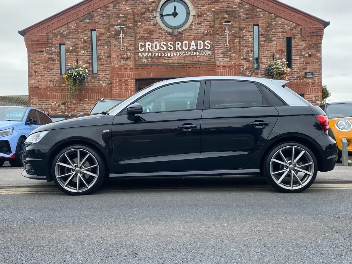 Used Audi A1 Black Edition 2018 Brilliant black Hatchback