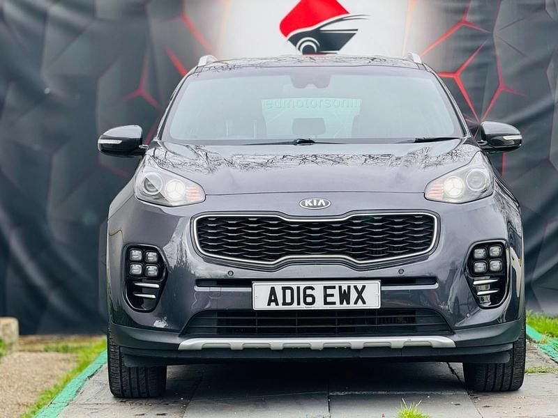 Begagnad Kia Sportage GT-Line 174 HK (127 kW) 2016 Silver SUV