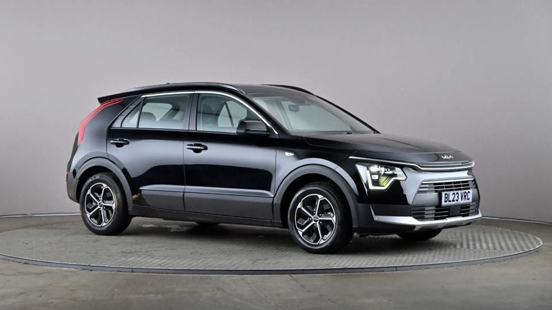 Black Used 2023 Kia Niro 2 SUV | £19,088 (Fair price) - Image 1/4