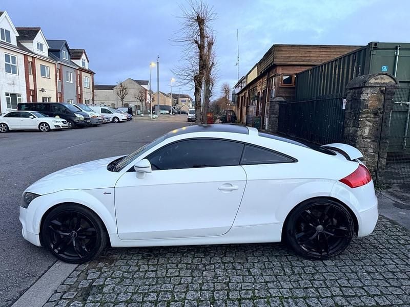 Used Audi TT S-Line 170 HP (125 kW) 2009 White Coupe