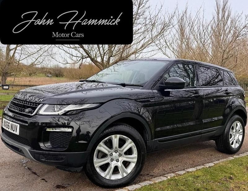 Used Land Rover Range Rover evoque SE 2017 Black Estate