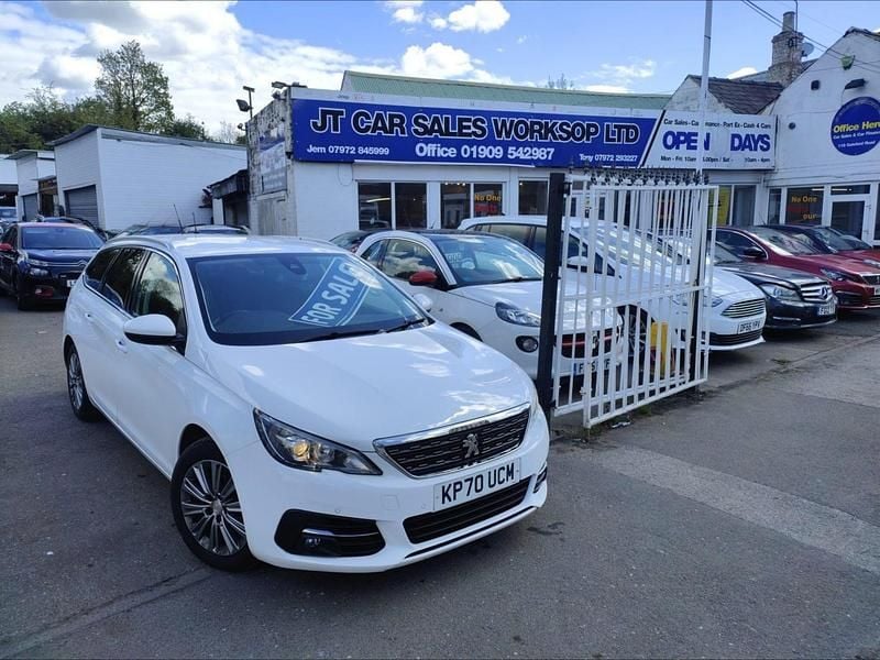 Second-hand Peugeot 308 SW Allure 2020 Alb Break