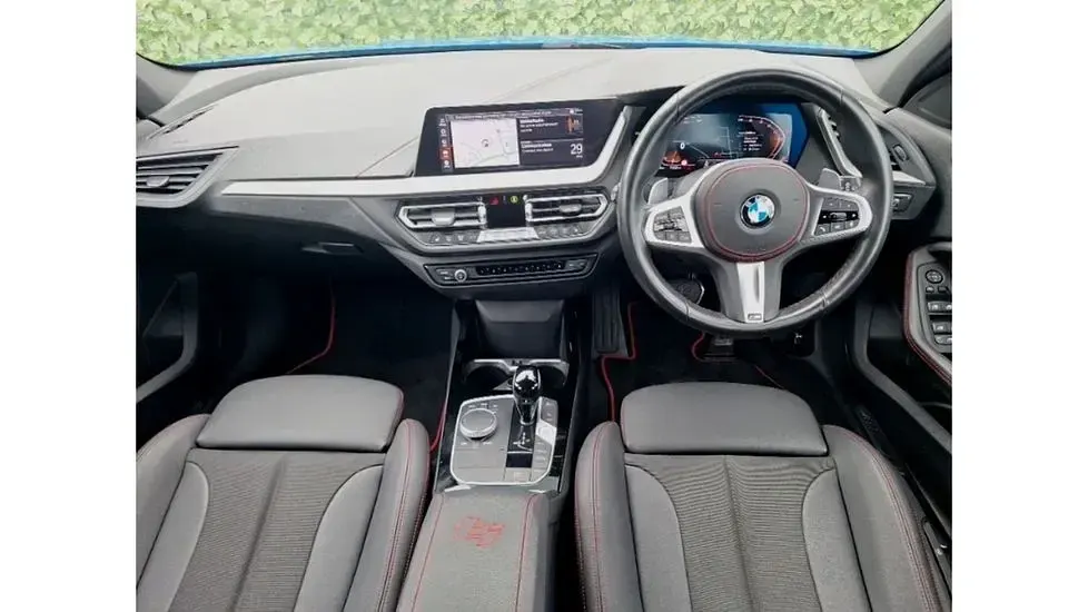 Used BMW 128 Comfort Edition 265 HP (194 kW) 2023 Blue Hatchback