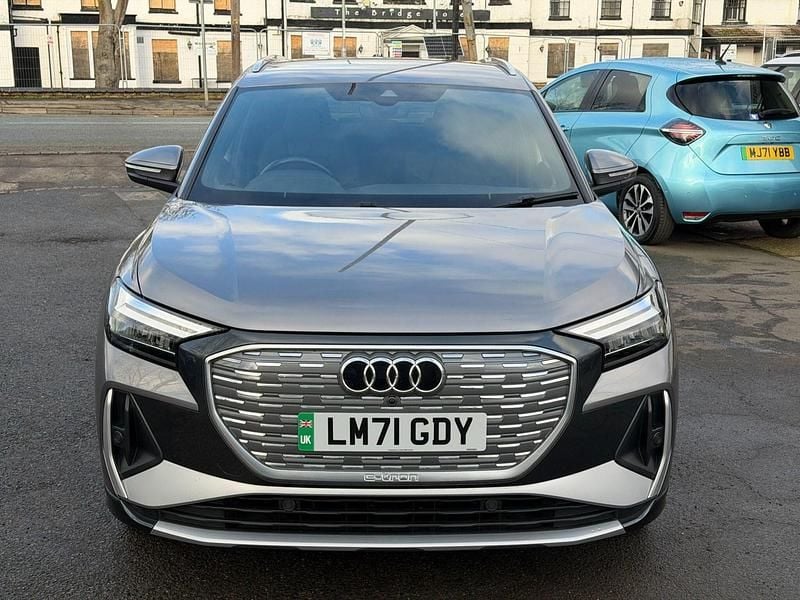 Used Audi Q4 e-tron S-Line 150 kW (204 HP) 2021 Grey SUV