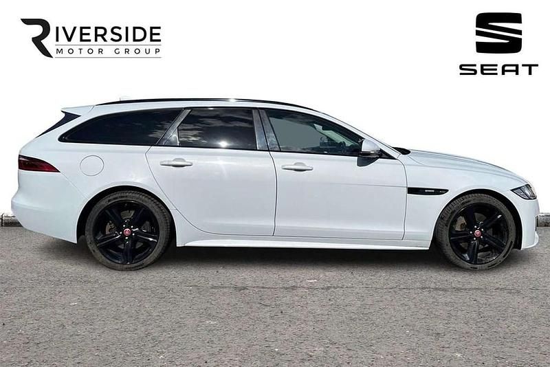 Used Jaguar XF R-Sport 2018 White Estate