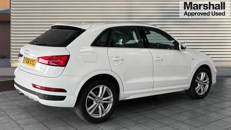 Używany Audi Q3 S-Line 150 KM (110 kW) 2018 Biały SUV