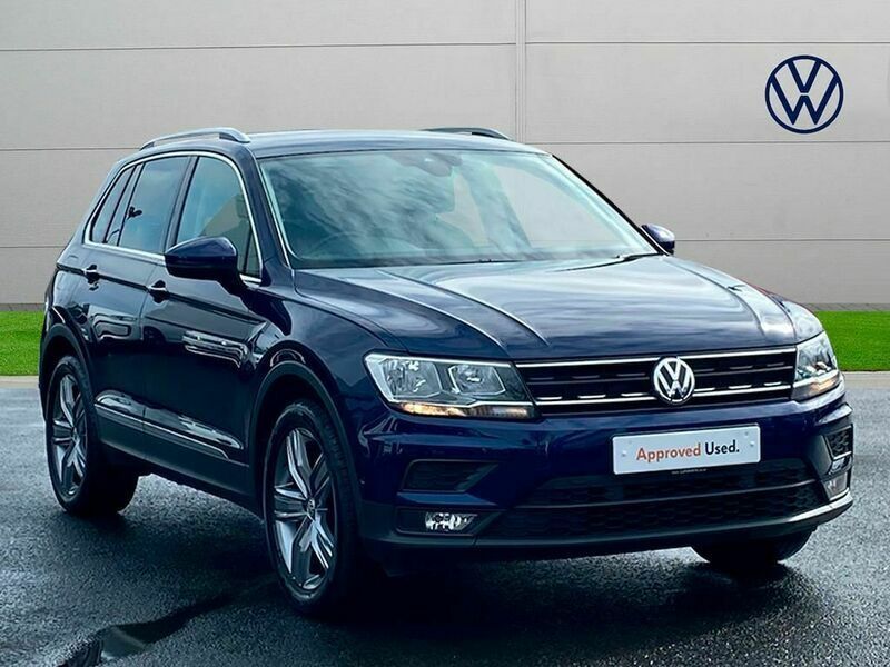 Used VW Tiguan Match 150 HP (110 kW) 2019 Blue SUV