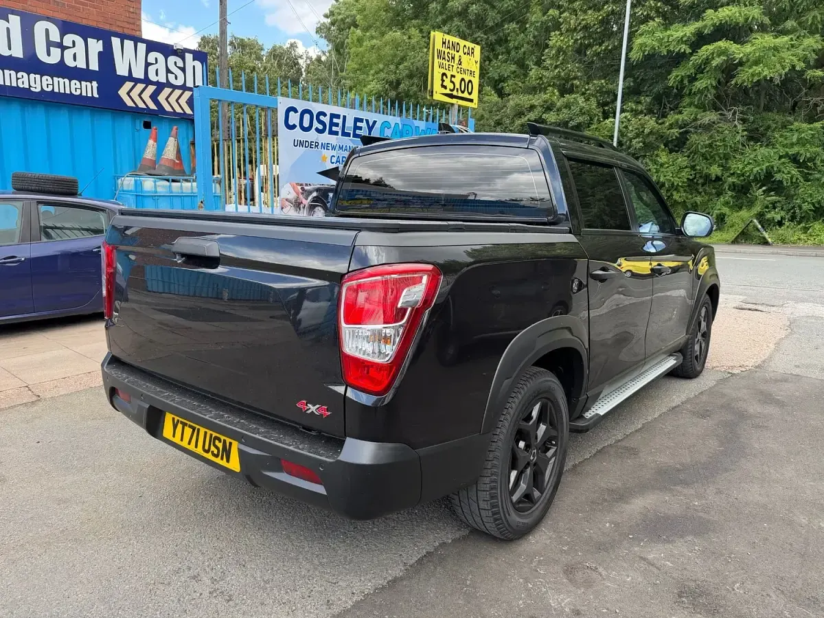 Used SsangYong Musso 2021 Black Pickup