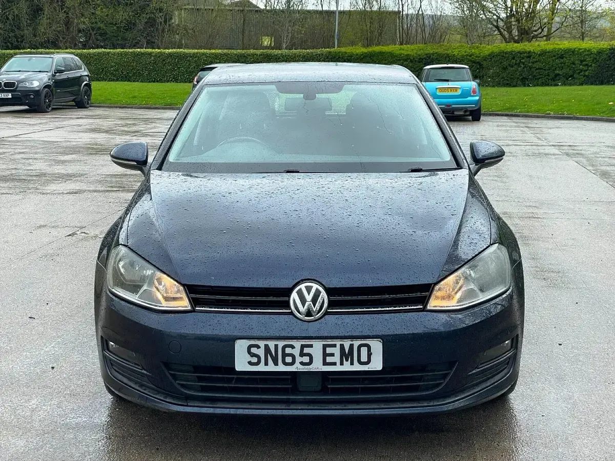 Used VW Golf VII Match 2015 Blue Hatchback