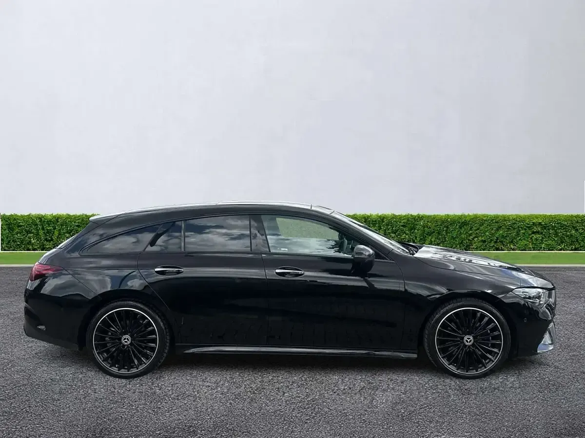 Used Mercedes CLA220 AMG Line Premium Plus 2025 Black Estate