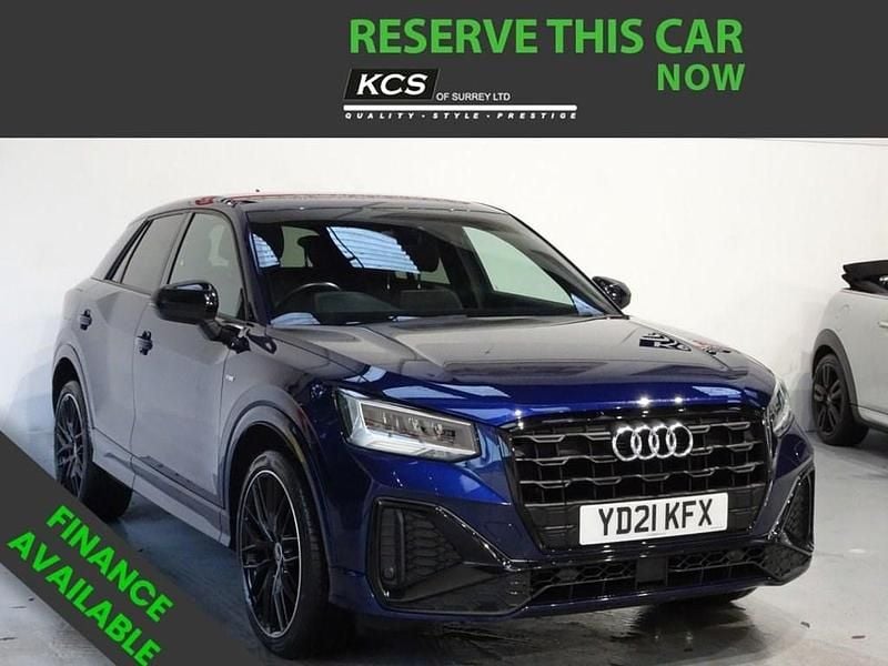 Blue Used 2021 Audi Q2 Black Edition SUV | £17,750 (Fair price) - Image 1/3