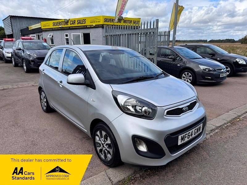 Silver Used 2014 Kia Picanto Hatchback | £3,399 (Fair price) - Image 1/3