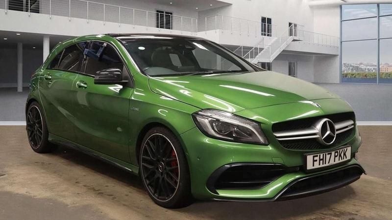 Used Mercedes A45 AMG 2017 Green Hatchback