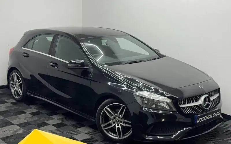 Used Mercedes A160 AMG line 102 HP (75 kW) 2018 Hatchback