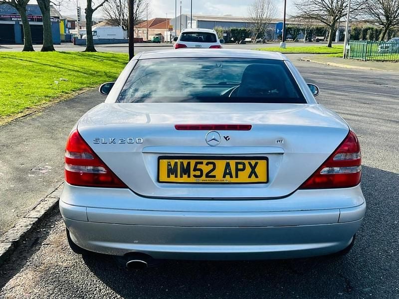 Usado Mercedes SLK200 2003 Prateado Cabrios