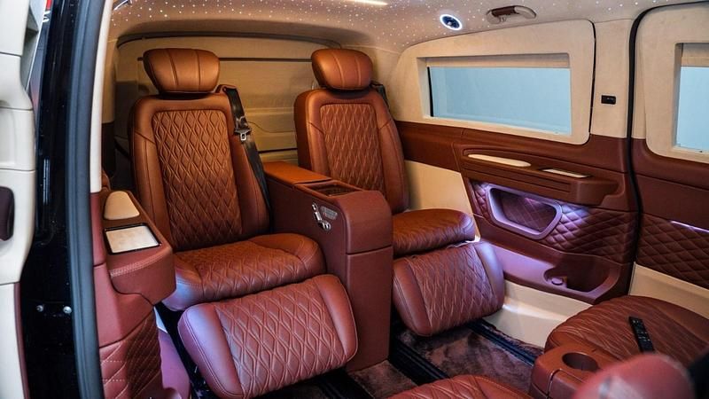 Used Mercedes V300 AMG line 2023 Black MPV