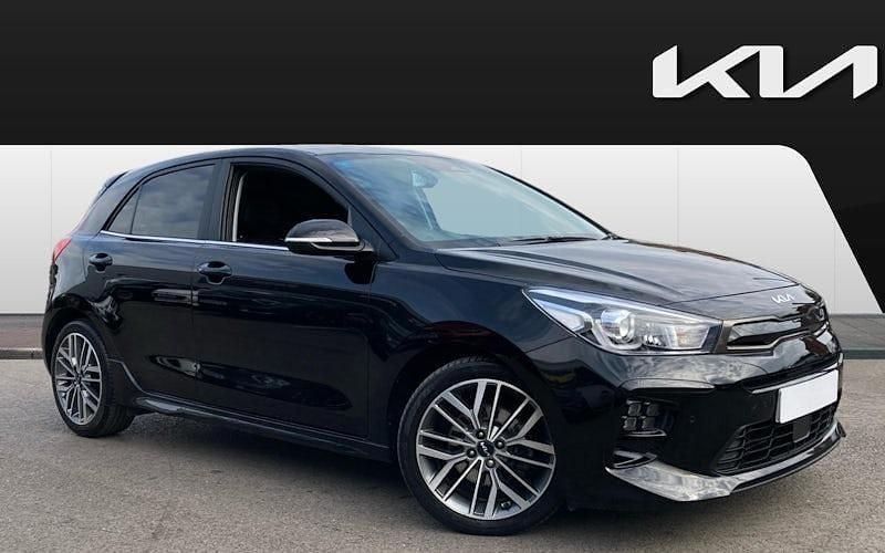 Black Used 2022 Kia Rio 4 Hatchback | £14,505 (Fair price) - Image 1/4