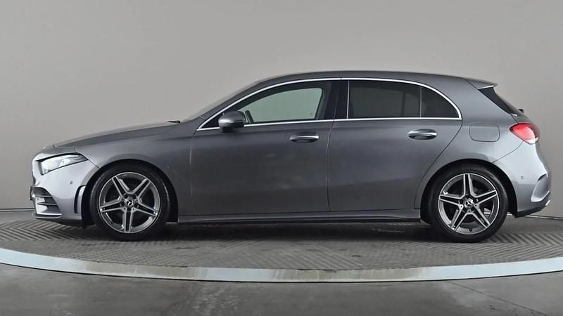 Used Mercedes A200 AMG Line Premium 163 HP (119 kW) 2019 Grey Hatchback