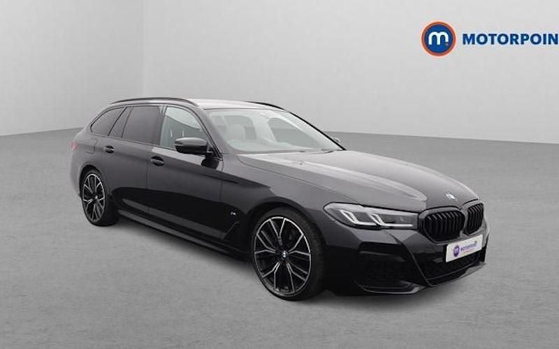 Used BMW 520 M Sport 190 HP (139 kW) 2022 Black Estate