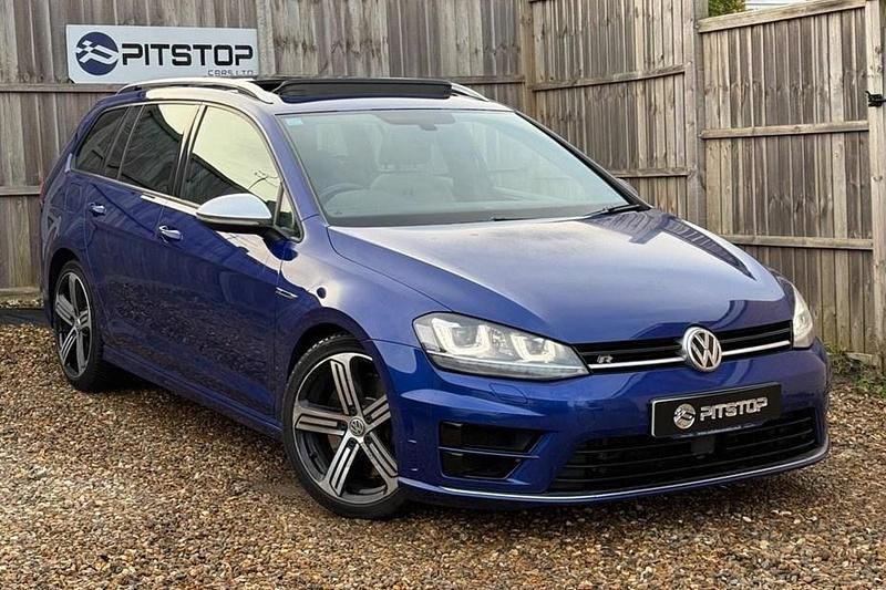 Blue Used 2017 VW Golf VII R Estate | £13,895 (Fair price) - Image 1/1