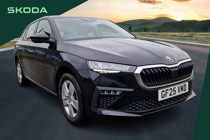 Black Used 2025 Skoda Scala SE Hatchback | £18,622 (Expensive) - Image 1/4