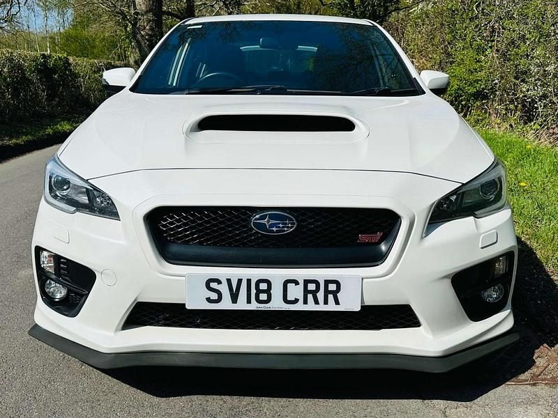 Used Subaru WRX STI 2018 White Sedan