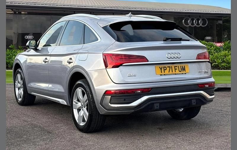 Used Audi Q5 Sportback S-Line 295 HP (216 kW) 2021 Silver SUV