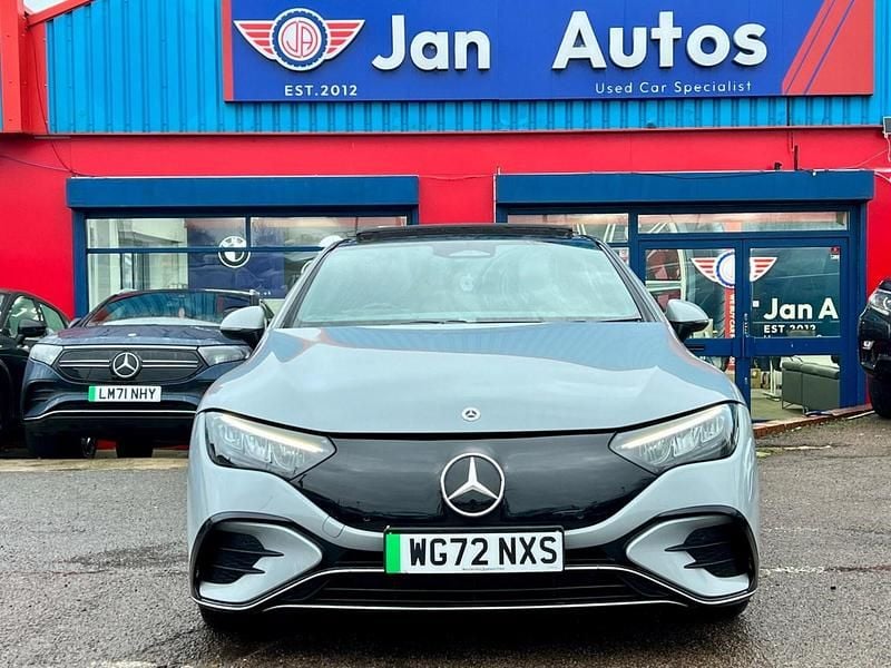 Used Mercedes EQE300 AMG line 180 kW (245 HP) 2022 Grey Sedan