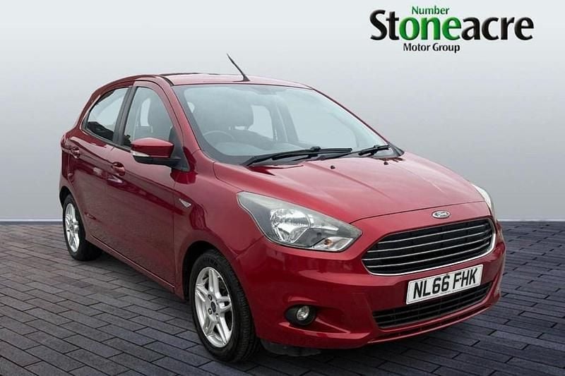 Red Used 2016 Ford Ka Plus Zetec Hatchback | £6,650 (Fair price) - Image 1/1