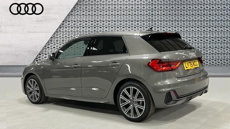 New Audi A1 Sportback S-Line 150 HP (110 kW) 2025 Grey Hatchback