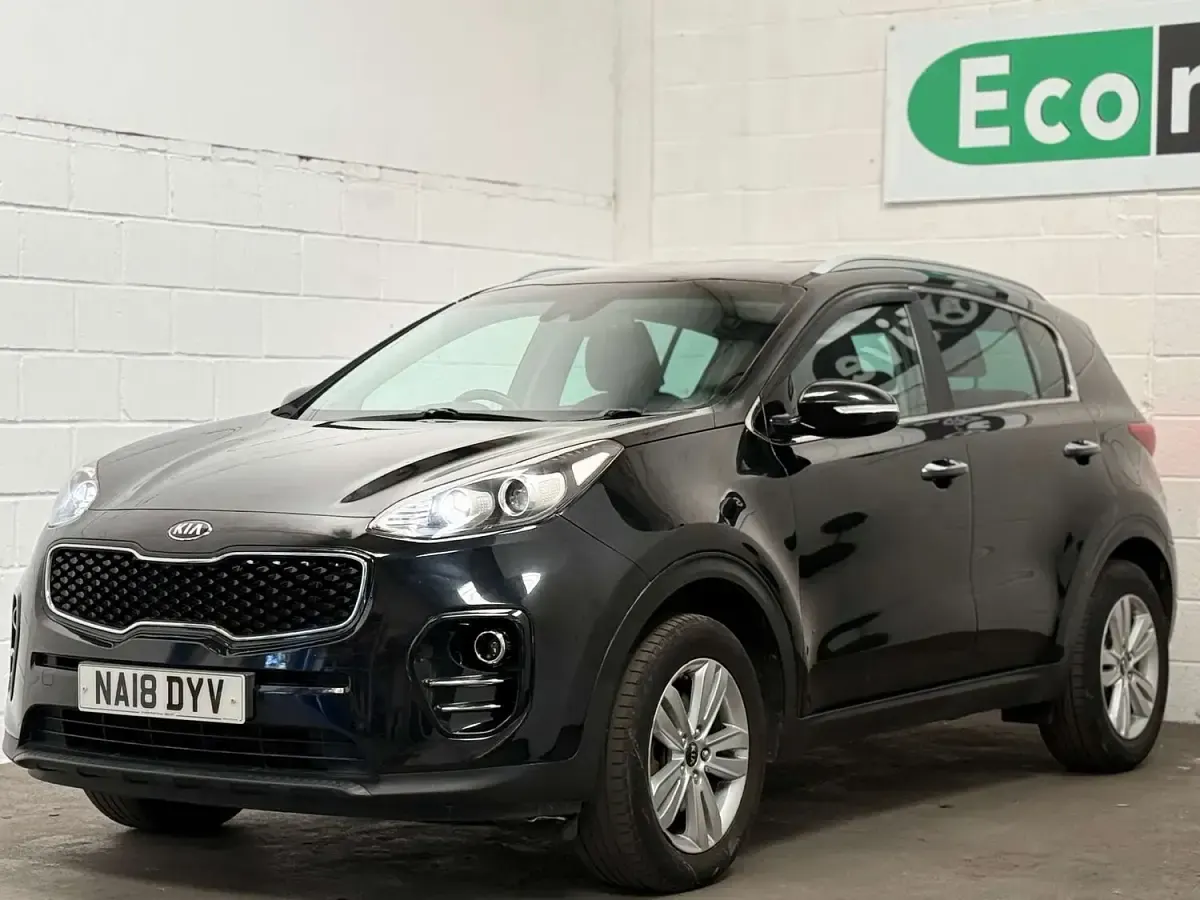 Used Kia Sportage 130 HP (95 kW) 2018 Black SUV