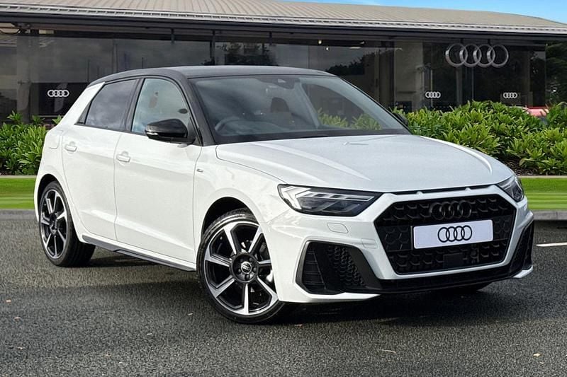 White New 2025 Audi A1 Sportback Black Edition Hatchback | £26,550 (Good price) - Image 1/4