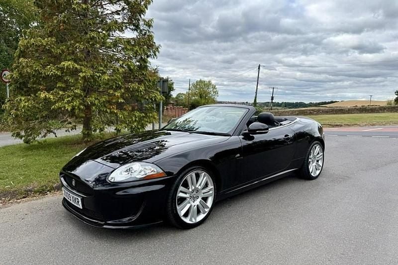 Used Jaguar XK Supercharged 2009 Black Cabriolet