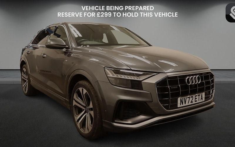 Daytona grey Used 2023 Audi Q8 S-Line SUV | £41,000 (Super price) - Image 1/4